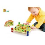 Drewniana Gra Edukacyjna Viga Toys Trop i Śledź Montessori