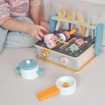 Drewniana Składana Kuchenka i Grill Viga Toys