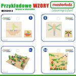 MASTERKIDZ Drewniany Stół Edukacyjny + AKCESORIA STEM WALL + 359 el.