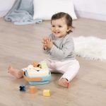 SMOBY Little Green Zestaw Łódka Wieża Sorter Bioplastik