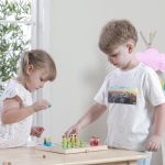 VIGA Toys Drewniana gra Ludo Chińczyk