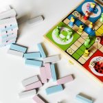 VIGA Toys Drewniana gra Ludo Chińczyk