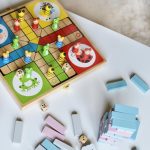 VIGA Toys Drewniana gra Ludo Chińczyk