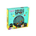 WOOPIE Gra Strategiczna Planszowa 3 w Linii Kropi Double Spot 6+