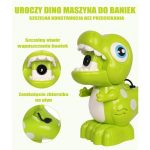 WOOPIE Maszyna Dinozaur do Robienia Baniek Mydlanych dla Dzieci