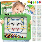 WOOPIE Tablica Magnetyczna dla Dzieci Montessori MagPad Dinozaur