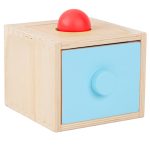 WOOPIE GREEN Drewniana Szuflada Edukacyjna Sorter Montessori