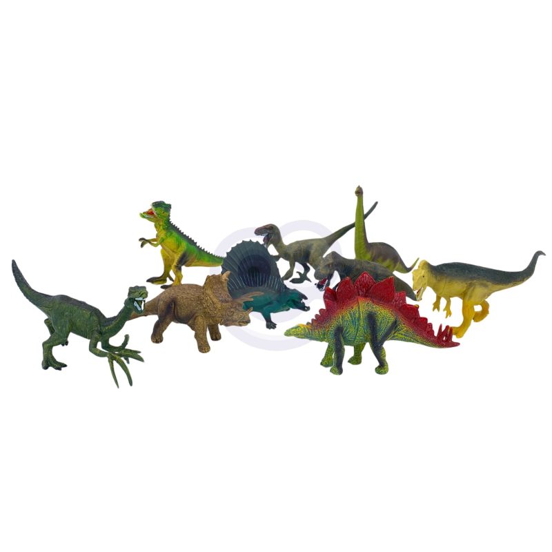 WOOPIE Zestaw Figurki Dinozaury 16 el. + Mata + Kuferek